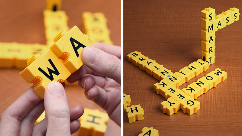 Illustration for article titled 3D Scrabble Toy Is Not For Weak-Minded Wordsmiths